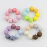 【CW】✘✁☇  10pcs 15MM/20MM Wool Felt Garland Wedding Decorations Kids Fun Sewing Gifts