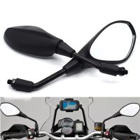 Universal 10mm Motorcycle Rearview Mirror Left Right Rear View Mirrors For Suzuki C90/T C109R/RT M50/LE M90 DL250 DL650A TU250X