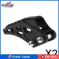 WDGOOD 2XMotorcycle Tensioner Chain ไกด์ป้องกันสไลเดอร์สำหรับ250สีดำ