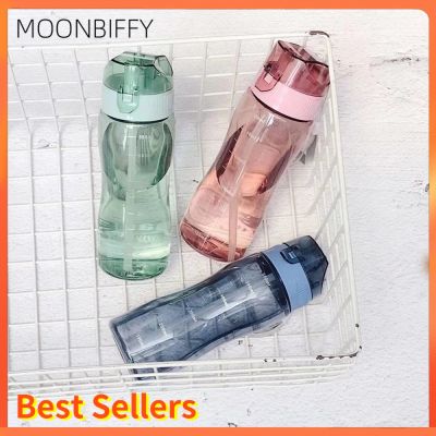 580ml Plastic Water Bottle For Drinking Portable Gym Sport Tea Coffee Cup Kitchen Tools Kids Water Bottle For School Transparent