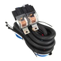 Automotive H4 Headlight Relay Harness Halogen Lamp Brightening Accessories