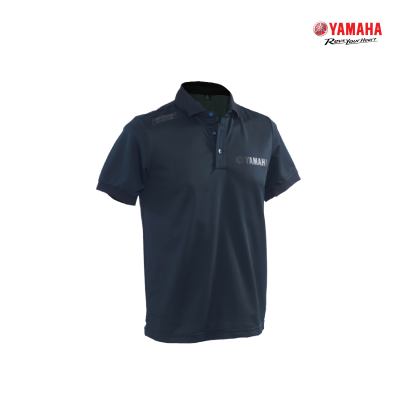 YAMAHA เสื้อโปโลแขนสั้น Premium สีดำ