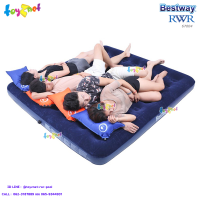 Bestway ส่งฟรี ที่นอนเป่าลม 6 ฟุต (คิง) 203x183x22 ซม. รุ่น 67004