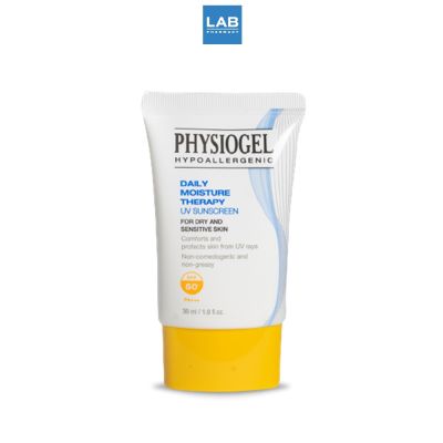 Physiogel Daily Moisture Therapy UV Sunscreen SPF50+ PA+++ 30 ml. ฟิสิโอเจล เดลี่ มอยส์เจอร์ เธอราพี ยูวี ซันสกรีน เอสพีเอฟ50+ พีเอ+++ 30 มล.