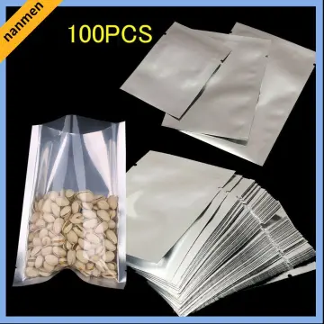 Premium Vector  Vertical sealed empty white plastic and foil bags 3 d  realisticrealistic blank food packaging