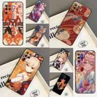 Genshin Impact Yoimiya Case For OPPO A16 A76 A96 A54 A74 A94 A54s A57s A53 A31 A5 A9 A52 A72 A15 A17 A77 Coque Cables