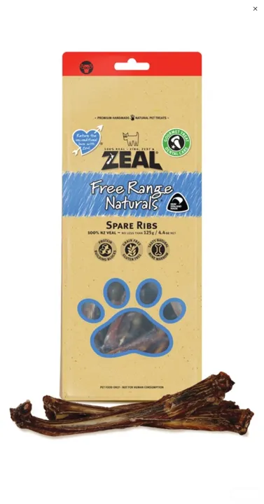 ZEAL SPARE RIBS 125G