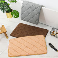 Absorbent Anti-slip Carpet Household Kitchen Floor Long Rug Living Room Bedroom Bedside Door Bathroom Lattice Soft Washable Mats