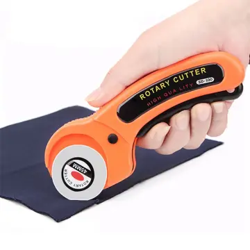 1pc 28mm Sewing Accessory Fabric Cutter, Leather Craft Circular Cut, Rotary  Cutter Blade DIY Sewing Tool For Patchwork