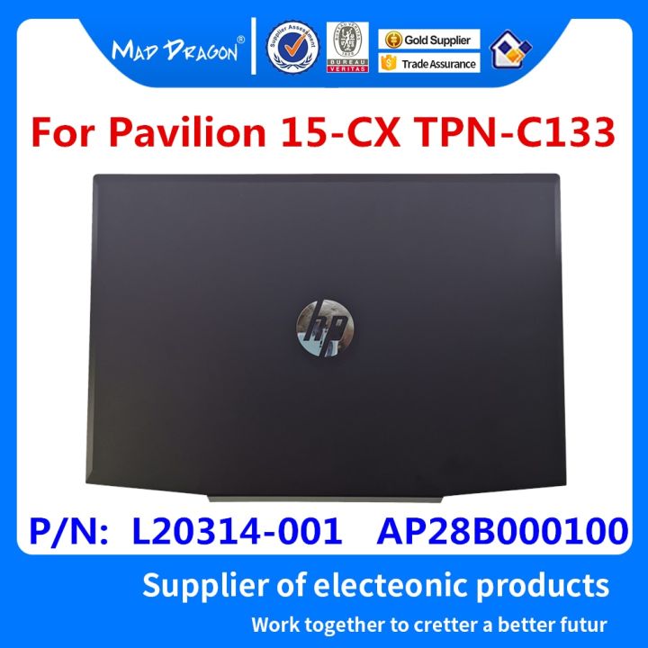 สินค้าใหม่สำหรับ-hp-pavillion-15-cx-ซีรีส์หน้าจอ-lcd-สำหรับแล็ปท็อปฝาหลังหน้าจอ-lcd-บานพับ-lcd-ที่วางแขน-j76-l20314-001เคสด้านล่าง