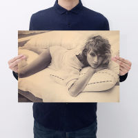 【E015】Taylor Swift C Kraft Paper Retro Poster Bar Decoration