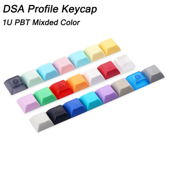 dsa-profile-pbt-keycap-blank-1u-mechanical-keyboard-custom-gamer-keycap-mx-switch-for-cherry-gateron-kailh-dsa-customized-gaming
