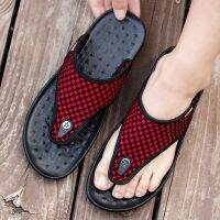 【cw】 MAEDEF Massage Flip Flops Men Slippers Beach Sandals Fashion Footwear 2022