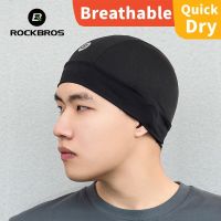 ROCKBROS Sweat Cover Helmet Cap Sarung Kepala Dry Breathable Protection Motorcycle Hat MTB Cycling Headwear