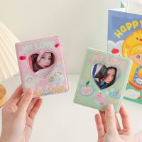 Cute Korean 3inch Photocard Album Transparent Cartoon Mini Albums Storage Collect Book Portable Kpop Photocard Holder Sleeves