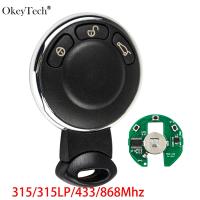 【▼Hot Sales▼】 qiukekang81481 Okeytech Kunci Remote Mobil แบบมี3ปุ่มสำหรับ Bmw Mini Cooper 315/315lp/433/868Mhz Auto Smart Card Pcf7952ชิพ Id46 Keyless