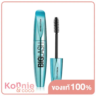 Makeup Revolution Big Lash Xl Volume Waterproof Mascara 8g มาสคาร่าสีดำ สูตรกันน้ำ