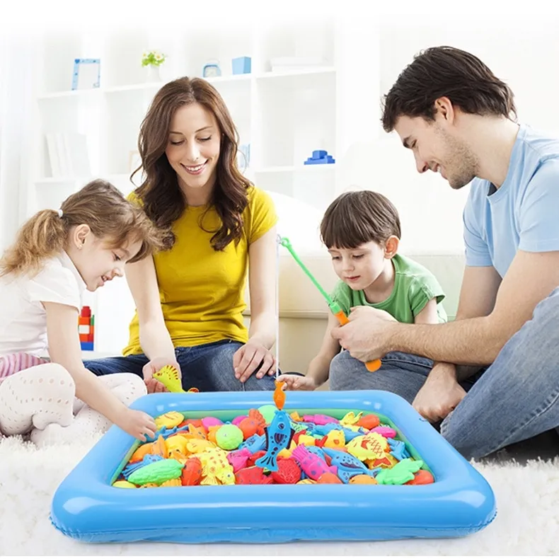 Magnetic Fishing Toy Pool Set Children's Baby Gifts For Boys And Girls 