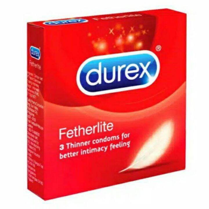 Durex Kondom Isi 3s Alat Kontrasepsi Latex Fetherlite Lazada Indonesia