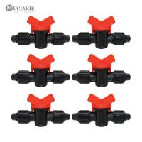 MUCIAKIE 20PCS Equal Coupling Connectors for 16mm Drip Tape Garden Irrigation Shut Off Switch Valve Greenhouse Water Adapter Watering Systems  Garden