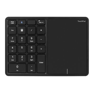 BK14 2.4G Bluetooth-Compatible Keyboard ปุ่มกดตัวเลข22 Keys Digital Keyboard 7.5 ° Ergonomics Type-C Charging Port