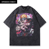 Spenzer.street | naruto tee เสื้อโอเวอร์ไซส์ เสื้อผ้าสตรีท เสื้ออปป้า เกาหลี เสื้อy2k ทราวิส 2pac ฮิต 2023 มาใหม่