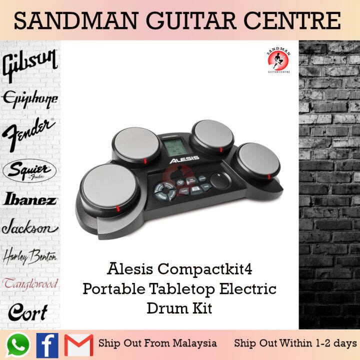 Alesis CompactKit 4 Electronic Drum Kit Lazada