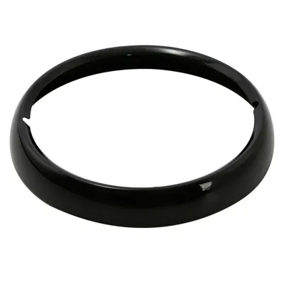 Motorcycle Black 7 inch Headlight Trim Ring for Touring Electra Glide Street Glide Road King
