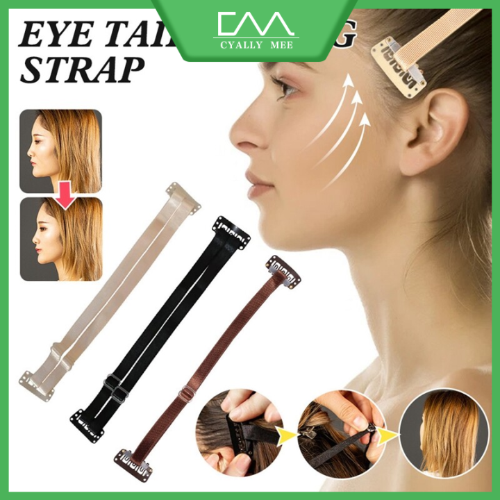 【Ready!】Facial Lifting Foxy Eyes Lift Facelift Bands With Clips Instant