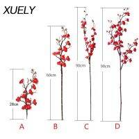 hotx【DT】 4 Kinds Plum Silk Artificial Wreath Decoration Wedding Scene Layout Wholesale