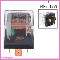 Manao รีเลย์รถยนต์กันน้ำ12V/24V 100A 4Pin/5Pin มีรีเลย์ควบคุมรถ