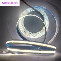 DC12V 24V COB LED Strip Light 8mm 10mm High Density No spot Flexible LED Tape Light Dimmable FOB Linear Ribbon 3000K 4000K 6000K