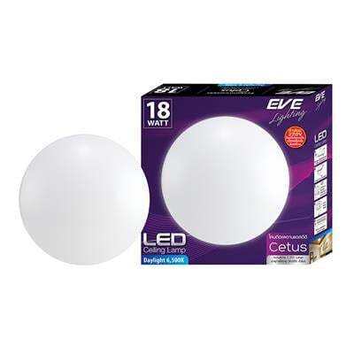 โปรโมชั่น-โคมไฟเพดานอะคริลิก-led-18w-dl-eve-lighting-รุ่น-ซีตัส-18w-dl-ขนาด-33-x-33-x-7-ซม-สีขาว-ส่งด่วนทุกวัน