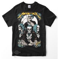 เสื้อยืดพรีเมี่ยมUNIQLO Metallica 6 Symphony &amp; Orchestra S&amp;M เสื้อยืดพรีเมี่ยม ลายเมทัลลิก้า hnm Unqlousell