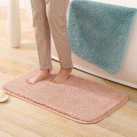 【YF】☏۩▪  40x60CM Non-Slip Embossed Shower Room Doormat Memory Foam Absorbent Floor Rugs