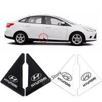 Hot New 2PCS Car Door Corner Edge Cover Protective Sticker Anti-Scratch Guard Decal for Hyundai Tucson Elantra SantaFe IX35 zhi