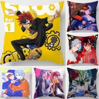 Anime SK8 the Infinity Reki Kyan Miya Langa Pillow Case Cartoon SK8 Throw Pillowcases Home Decor Sofa Car Waist Cushion Covers