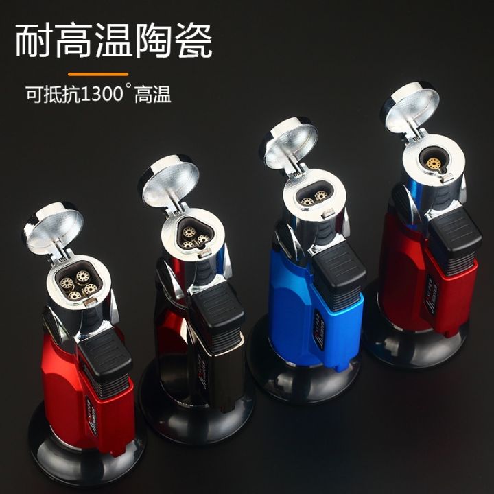 lf-jl520a-hexagonal-spray-gun-multi-function-single-double-three-four-straight-into-the-lighter-welding-gun-wholesale