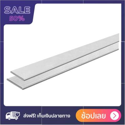 ไม้ระแนง DURAONE ลายไม้ขอบตรง 7.5x300x0.8 ซม. สีธรรมชาติ บริการเก็บเงินปลายทาง