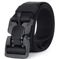 Mens Belt Outdoor Hunting Tactical Belt Multifunctional High Quality Marine Corps Canvas Black Belt Mens Luxury Design Belts