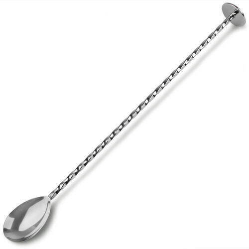 S/Steel Dual Sided Bar Spoon with Muddler Lazada