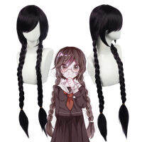 [ Star Fun]Danganronpa Touko Fukawa ids วิกผมคอสเพลย์ Dangan Ronpa เครื่องแต่งกาย Wigs อุปกรณ์เสริมผมสังเคราะห์ทนความร้อน