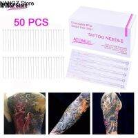 NANGZ Store 【Pink Cottage】50 Pieces Sterile Disposable Tattoo Needle Assorted 10 Sizes Mixed 3RL 5RL 7RL 9RL 5RS 7RS 5m1 7m1 9m1 9RM