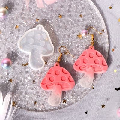 【CC】✾▪♛  1pc Keychain Epoxy Resin Earrings Pendants Charms Silicone Mold Casting Jewelry Making Tools