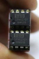 Single OP-AMP ออปแอมป์ OPA627BP ตัวถังพลาสติก ผลิดที่ U.S.A. (ขายเป็นเซ็ต ออปแอมป์2ตัว+ตัวแปลง Singleเป็นDual)ของแท้ พร้อมส่ง