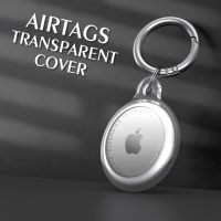 ☇♣✢ Silicone Protector Cover Keychain For AirTags Shockproof Anti scratch Anti fall Protective Case Key Holder Air Tags Shell Sleeve