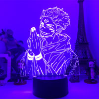 3D Night Light Anime Lamp Jujutsu Kaisen Gojo Satoru Figure for Kids Bedroom Decor Nightlight Manga Cool Gift Child Table Lamp.