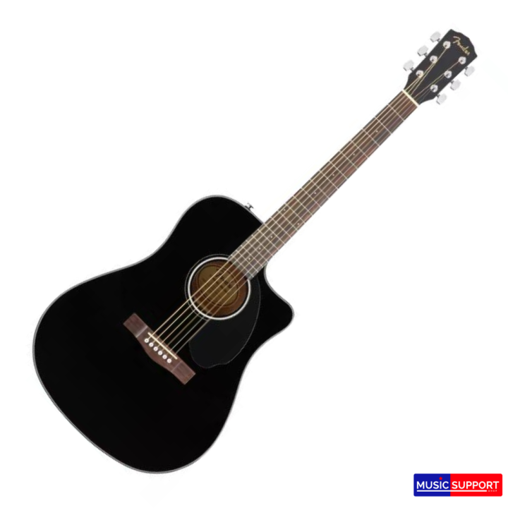 fender-cd-60sce-black-afd-cd60sce-bk-กีตาร์โปร่งไฟฟ้า