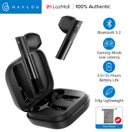 Haylou GT6 Automatic Pairing Bluetooth V5.2 Earphones, Dual Mic Wireless Earbuds, Low Latency Gaming Mode Headphones thumbnail