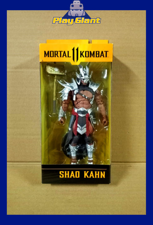 Mortal Kombat Series 7 Shao Kahn Platinum Kahn 7 Action Figure